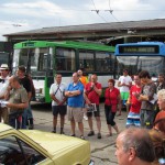 Retrojízda vozidly socialismu, start v Muzeu dopravy ve Strašicích. 9.8.2014, Zdeněk Kresa.